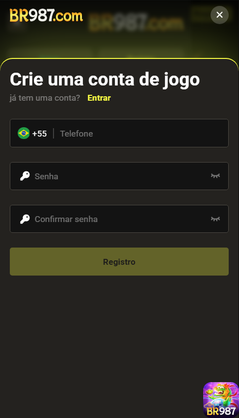 Crie Sua Conta no br987.com: Comece Sua Jornada Vitoriosa